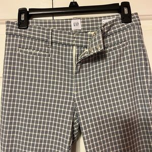 Womens Gap plaid ankle pants